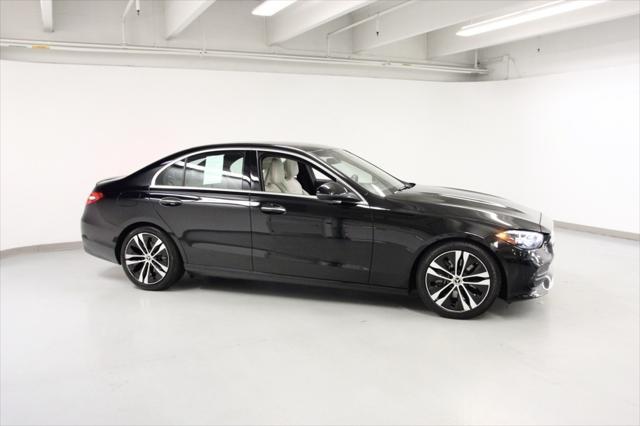 used 2022 Mercedes-Benz C-Class car, priced at $35,880