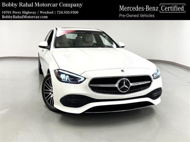 used 2024 Mercedes-Benz C-Class car, priced at $43,480