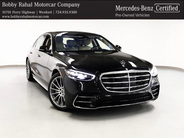 used 2023 Mercedes-Benz S-Class car, priced at $88,880