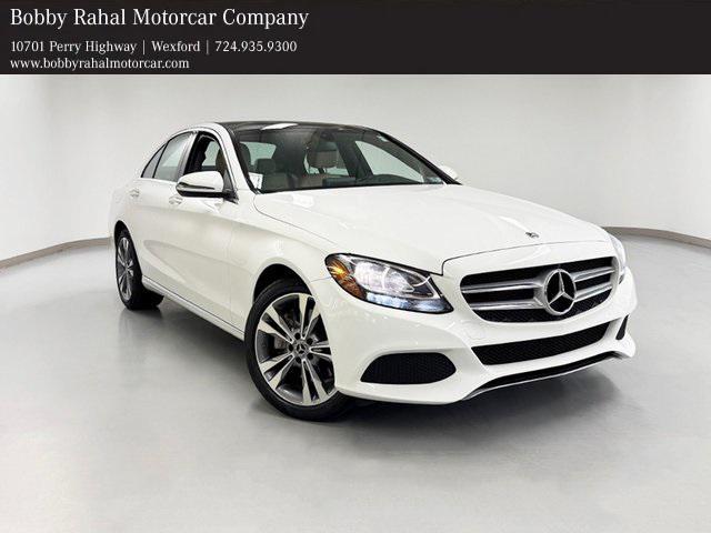 used 2018 Mercedes-Benz C-Class car, priced at $18,880