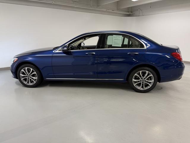 used 2017 Mercedes-Benz C-Class car, priced at $19,550