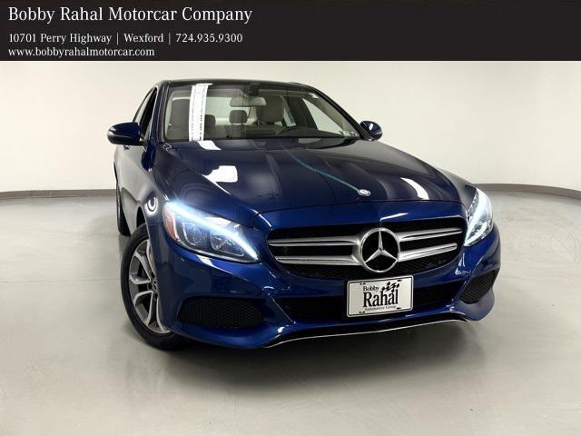 used 2017 Mercedes-Benz C-Class car, priced at $19,550