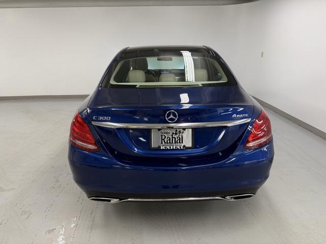 used 2017 Mercedes-Benz C-Class car, priced at $19,550