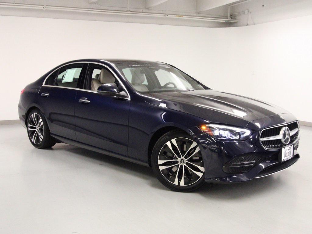 used 2022 Mercedes-Benz C-Class car, priced at $37,380