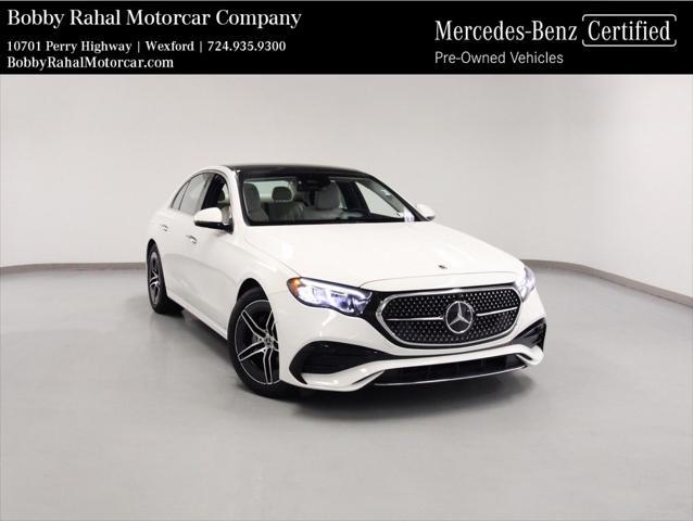 used 2024 Mercedes-Benz E-Class car, priced at $58,990
