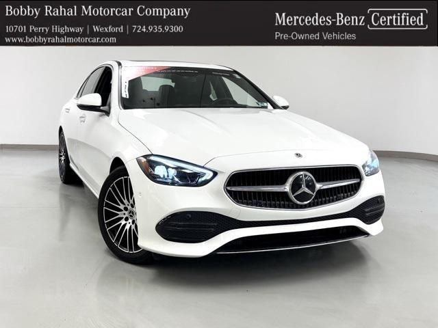 used 2024 Mercedes-Benz C-Class car, priced at $45,980