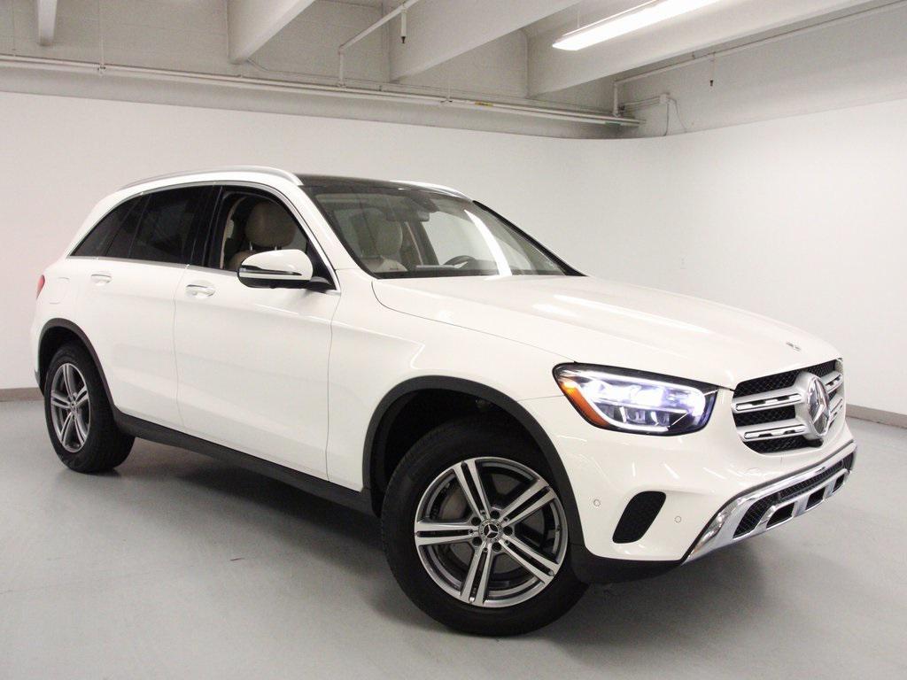 used 2021 Mercedes-Benz GLC 300 car, priced at $27,550