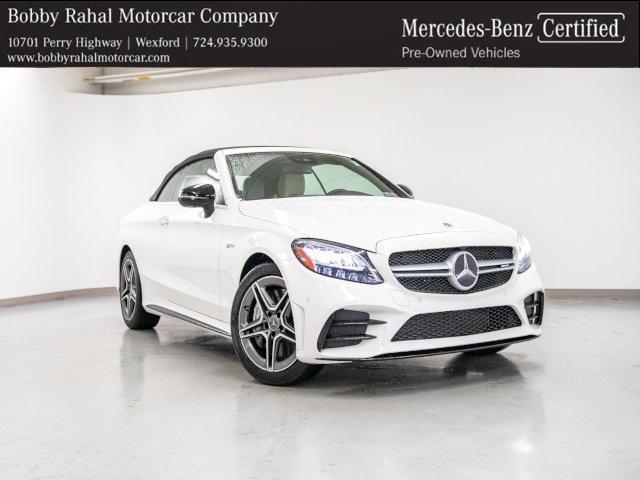 used 2023 Mercedes-Benz AMG C 43 car, priced at $72,550