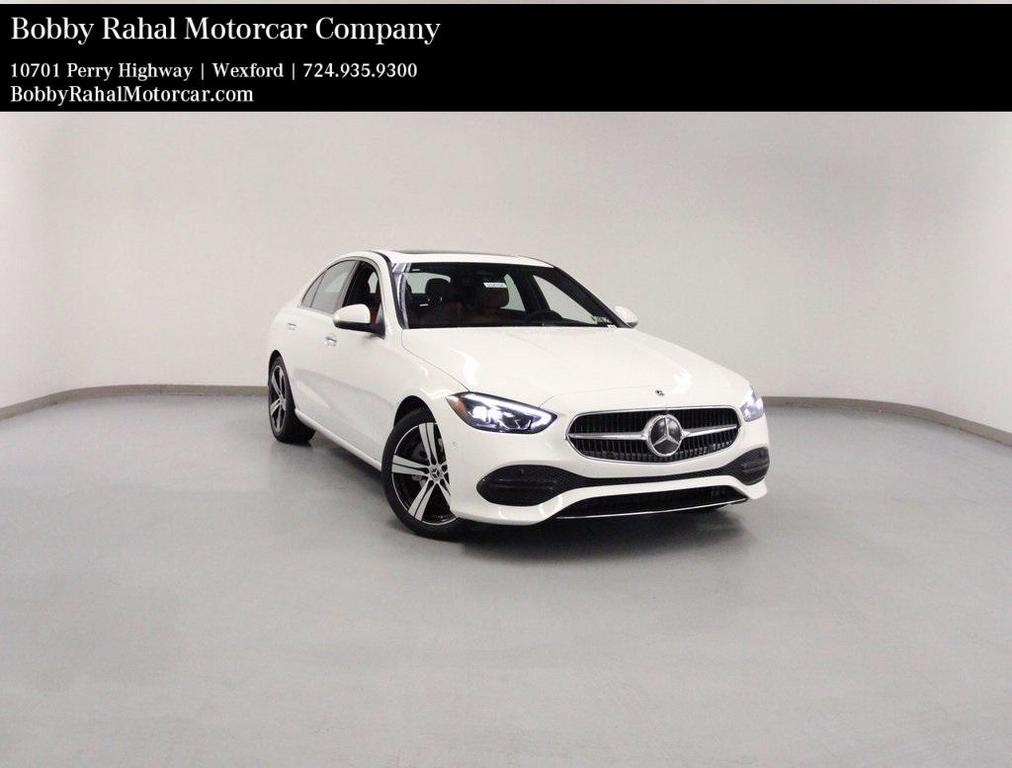 new 2025 Mercedes-Benz C-Class car, priced at $54,135