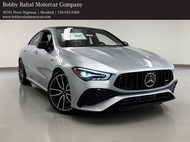 new 2025 Mercedes-Benz AMG CLA 35 car, priced at $60,400