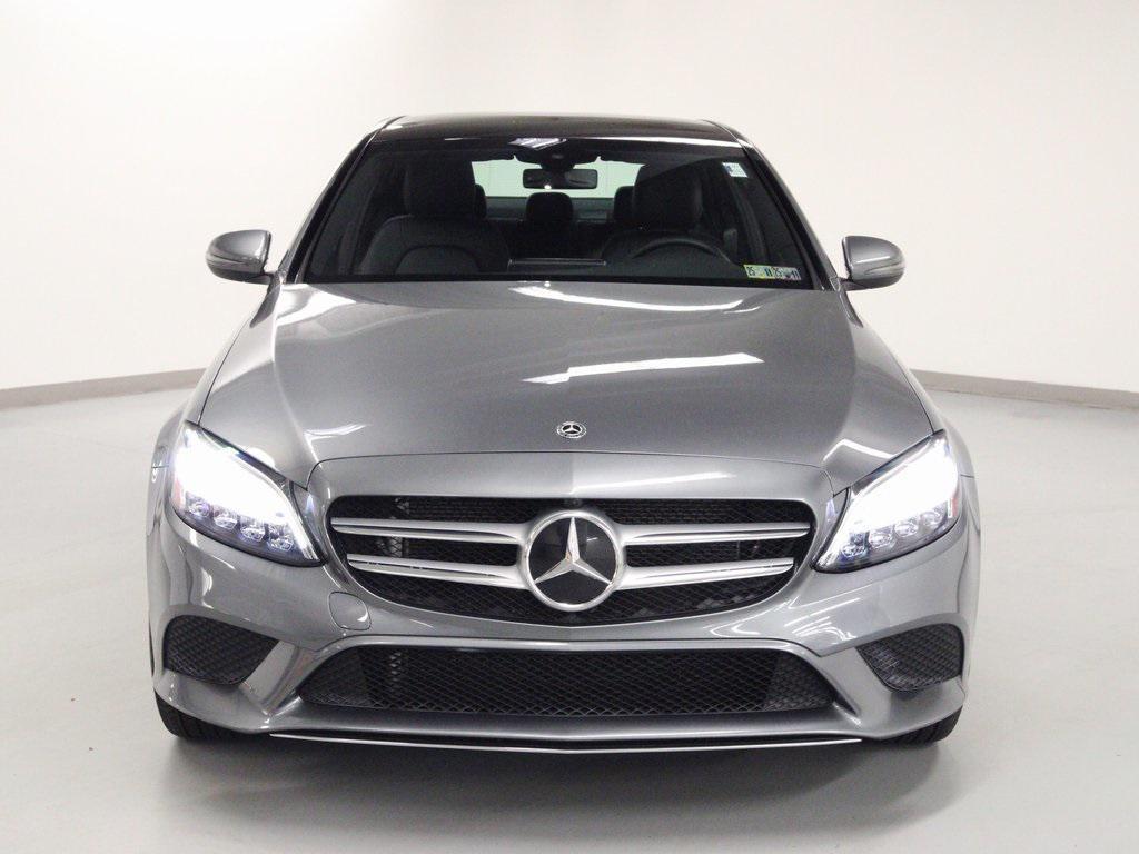 used 2021 Mercedes-Benz C-Class car, priced at $29,750