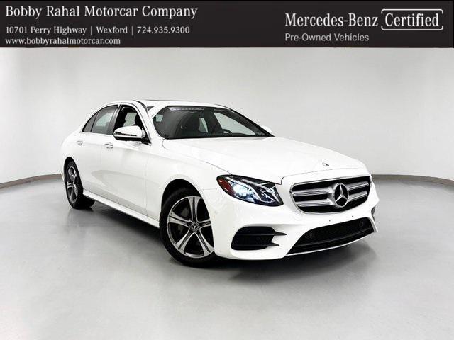 used 2020 Mercedes-Benz E-Class car, priced at $36,380