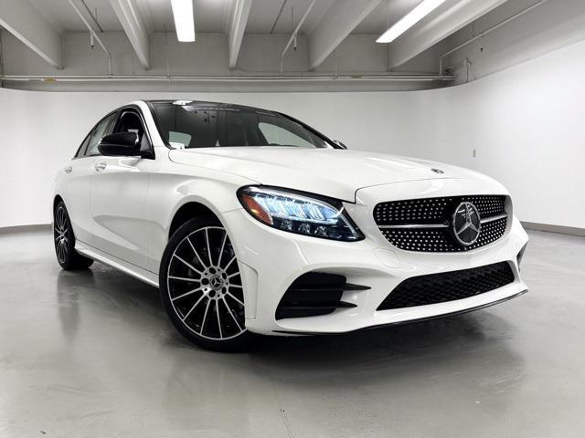 used 2021 Mercedes-Benz C-Class car, priced at $29,880