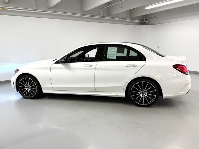 used 2021 Mercedes-Benz C-Class car, priced at $29,880