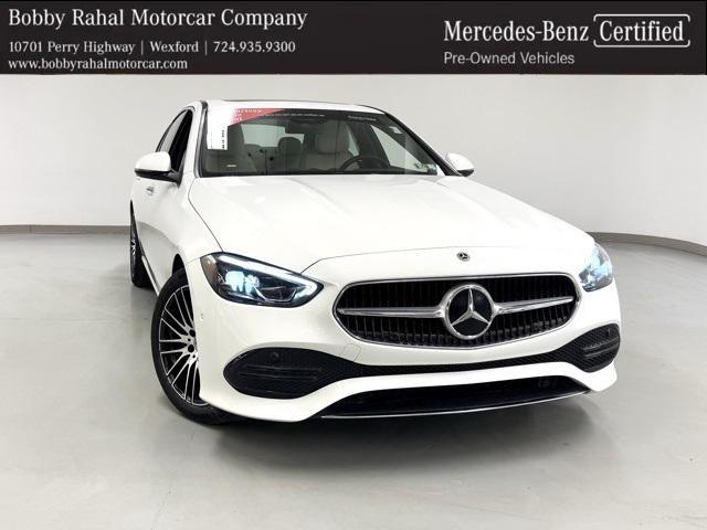 used 2024 Mercedes-Benz C-Class car, priced at $45,980