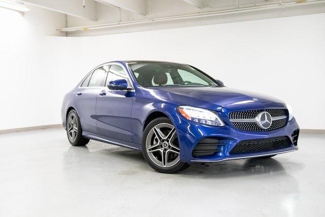 used 2021 Mercedes-Benz C-Class car, priced at $34,550