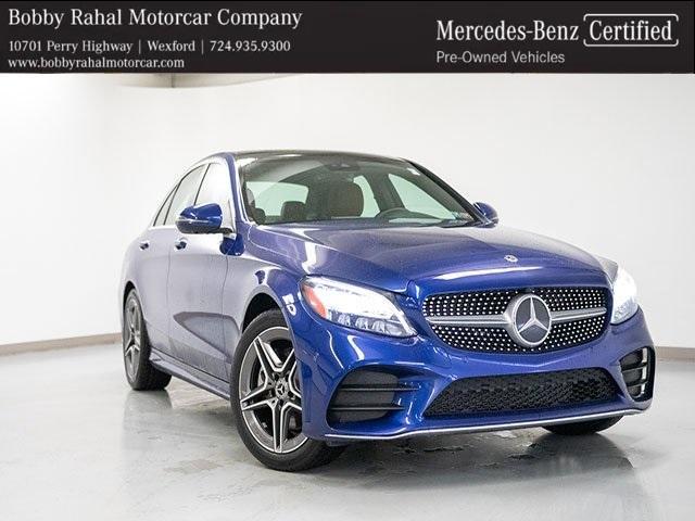 used 2021 Mercedes-Benz C-Class car, priced at $32,880