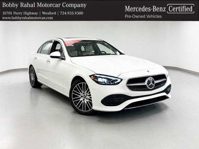 used 2023 Mercedes-Benz C-Class car, priced at $40,880