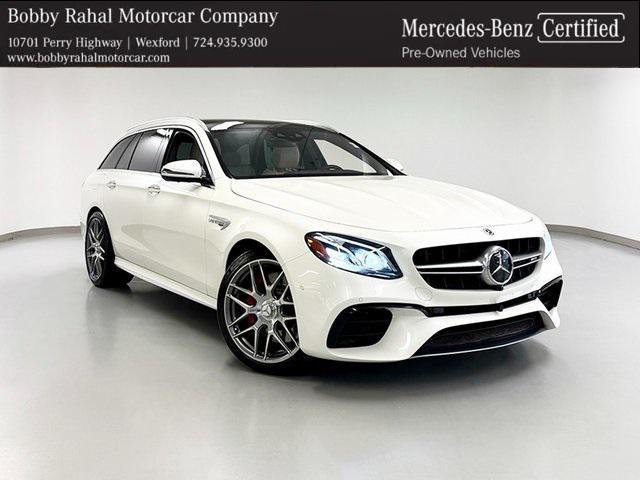 used 2019 Mercedes-Benz AMG E 63 car, priced at $84,380