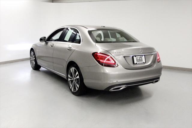 used 2021 Mercedes-Benz C-Class car, priced at $28,550