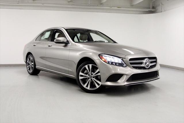 used 2021 Mercedes-Benz C-Class car, priced at $28,550