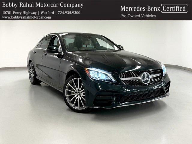 used 2019 Mercedes-Benz C-Class car, priced at $25,880