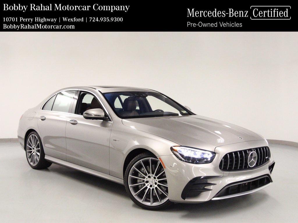 used 2022 Mercedes-Benz AMG E 53 car, priced at $58,380