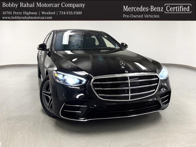 used 2023 Mercedes-Benz S-Class car, priced at $94,880