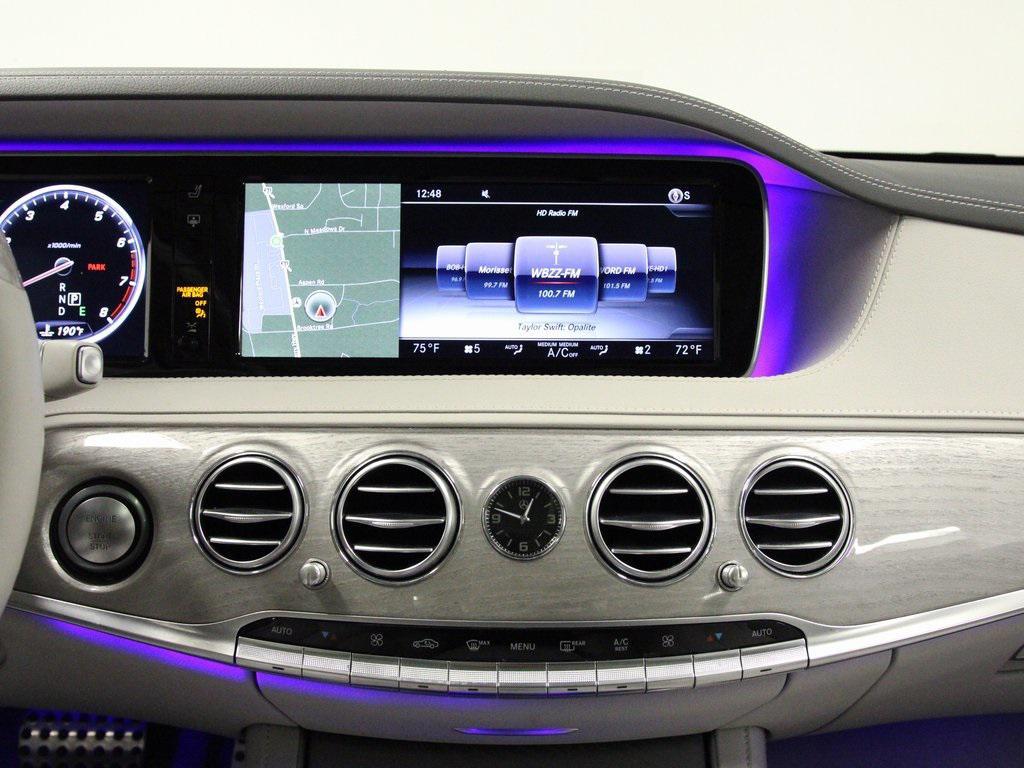 used 2017 Mercedes-Benz S-Class car, priced at $29,880