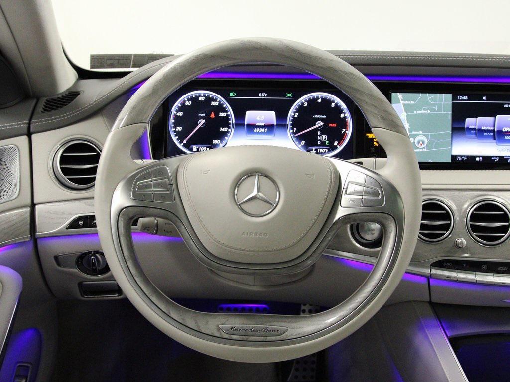 used 2017 Mercedes-Benz S-Class car, priced at $29,880