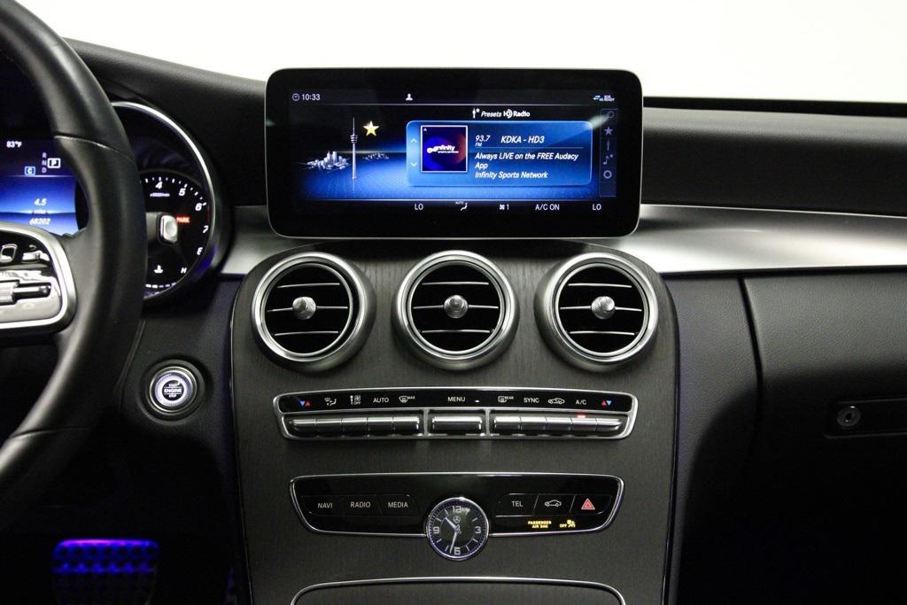 used 2020 Mercedes-Benz C-Class car, priced at $20,990