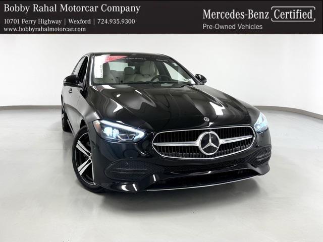 used 2024 Mercedes-Benz C-Class car, priced at $46,880