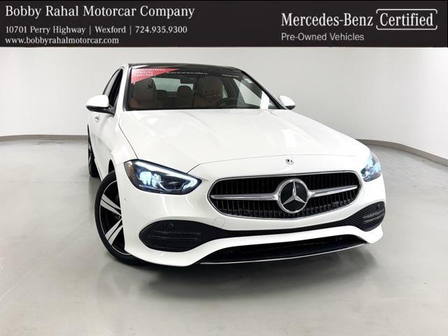 used 2024 Mercedes-Benz C-Class car, priced at $45,980