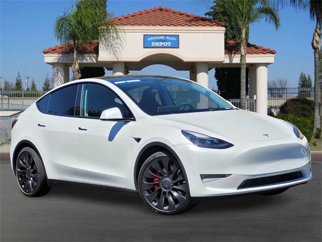 used 2022 Tesla Model Y car, priced at $33,998