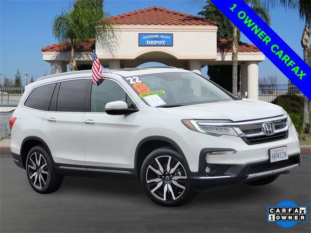 used 2022 Honda Pilot car, priced at $35,999