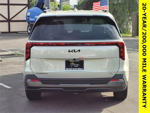 new 2025 Kia Carnival Hybrid car, priced at $50,991