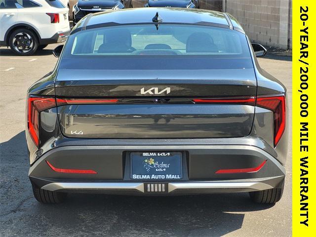 new 2025 Kia K4 car, priced at $22,665