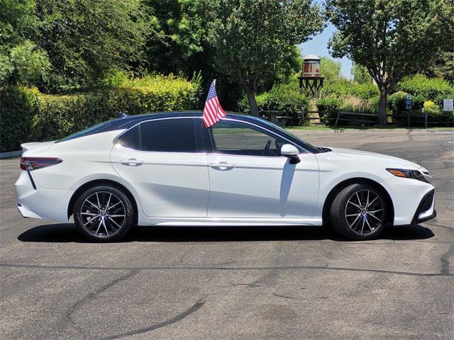 used 2021 Toyota Camry car, priced at $26,777