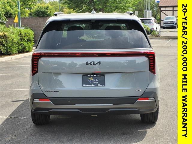new 2025 Kia Carnival Hybrid car, priced at $54,125