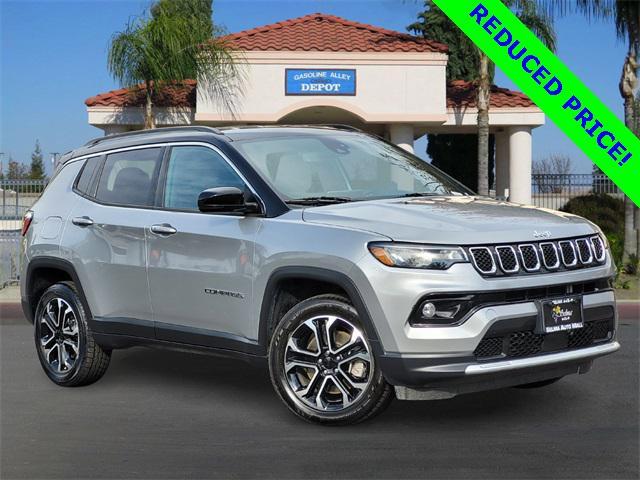 used 2023 Jeep Compass car, priced at $19,999