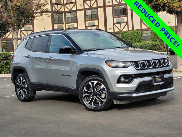 used 2023 Jeep Compass car, priced at $19,999