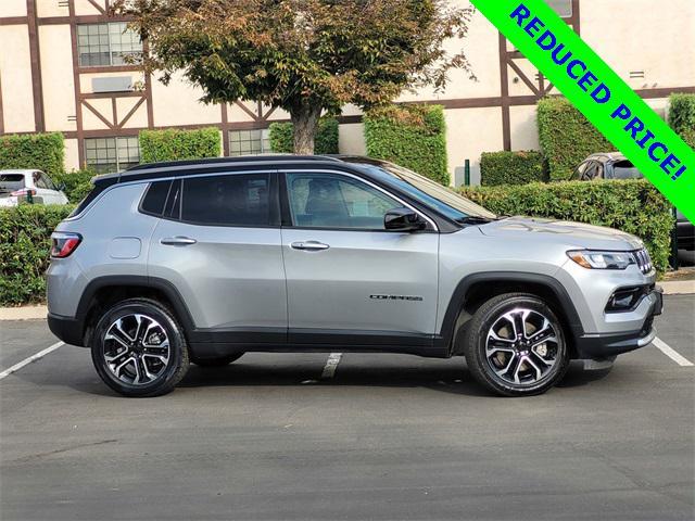 used 2023 Jeep Compass car, priced at $19,999