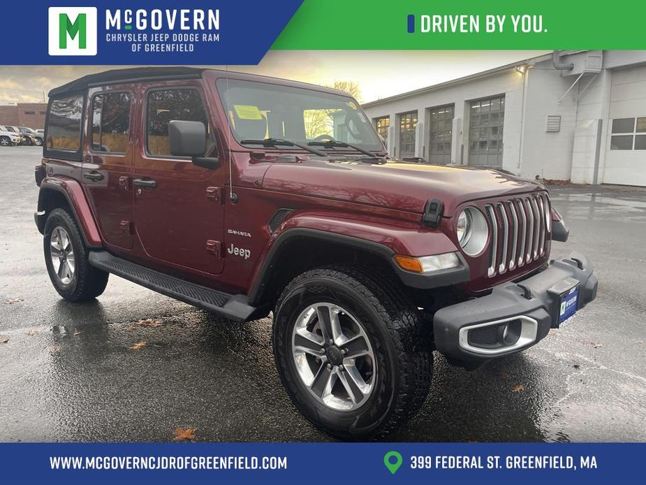 used 2021 Jeep Wrangler Unlimited car, priced at $32,837