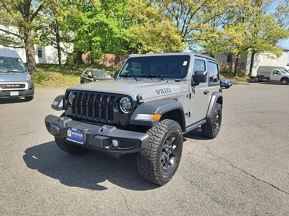 used 2021 Jeep Wrangler car, priced at $27,382