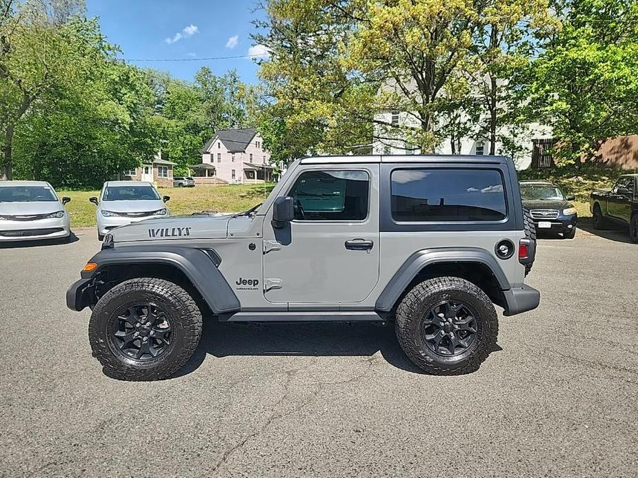 used 2021 Jeep Wrangler car, priced at $27,876