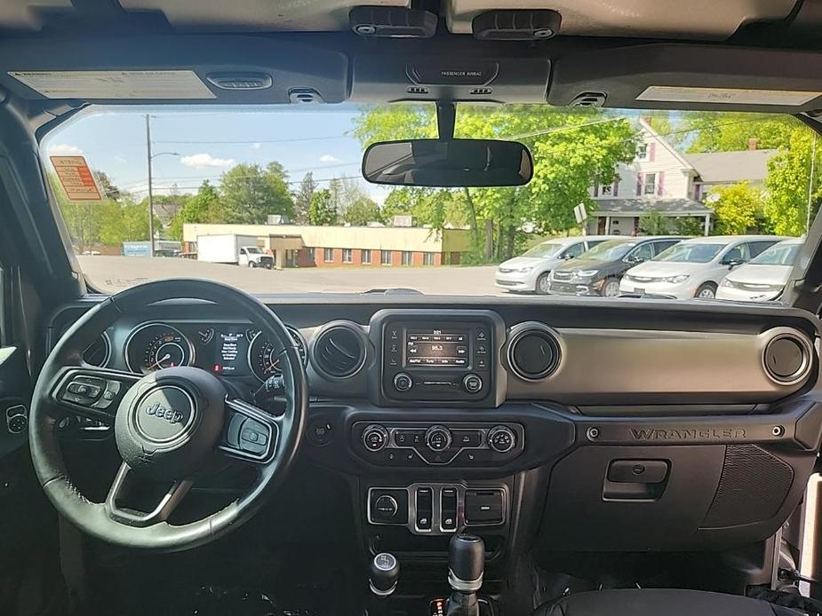 used 2021 Jeep Wrangler car, priced at $27,876