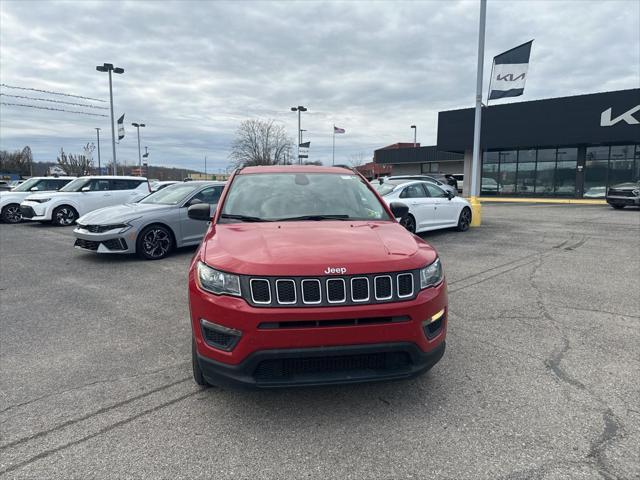 used 2021 Jeep Compass car, priced at $17,650