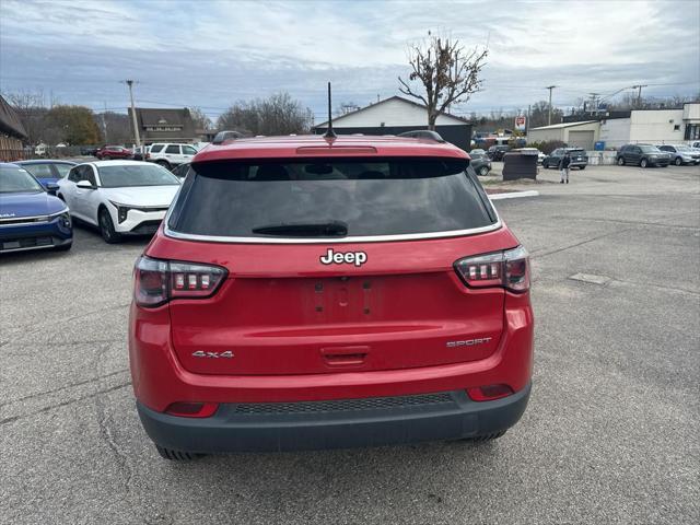 used 2021 Jeep Compass car, priced at $17,650