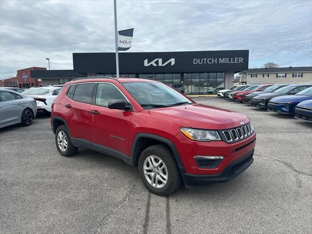 used 2021 Jeep Compass car, priced at $17,650