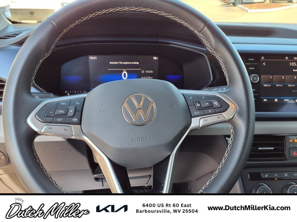used 2022 Volkswagen Taos car, priced at $17,174